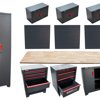 Kombinierter Garageschrank - robust und praktisch